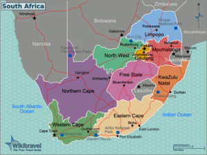 South Africa Regions map Mart Bouter 300x225 South Africa Home Page
